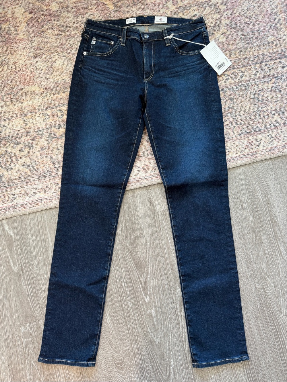 NWT AG B-Type 03 Straight Jeans 2 Years Dark Wash 29x32
